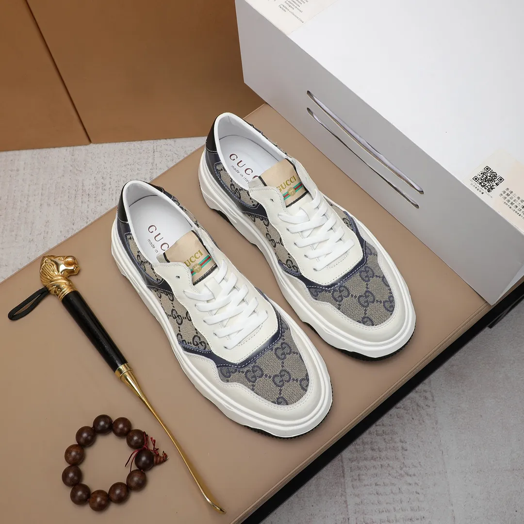Men's shoes💰440 GUCCI🔍🔍2023 latest model On sale at the same time at the counter, original calfskin imported from Italy, genuine leather lining, (high-end, luxury, and class) exquisite workmanship, soles: original soles specially provided by the original factory, ⚠Exclusive double-layer movable molded soles are super comfortable⚠, real photos🎬The real ones are better🔍🔍"High quality·Follow the order" code number 38-44